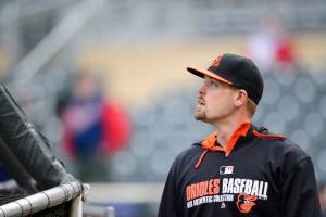 Matt Wieters was hitting .308/.339/.500 with five home runs and 18 RBI in 112 plate appearances prior to going on the DL. (Hannah Foslien/Getty Images)